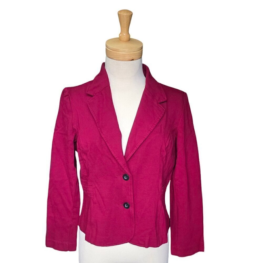 Reitmans Structured red women’s blazer. size 13